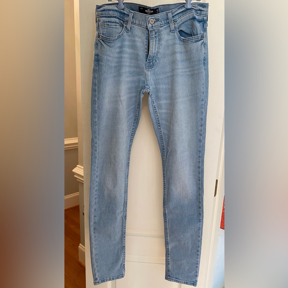 Men’s Hollister Epic Flex skinny jeans, 30X34, like new!